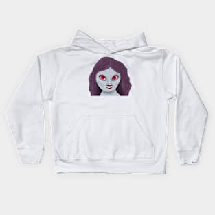 Vampire Girl Kids Hoodie